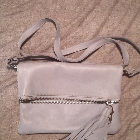 Roots Leather Crossbody Purse - Picture 2 of 6